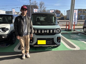 Y様　スペーシアギア　ご納車おめでとうございます！